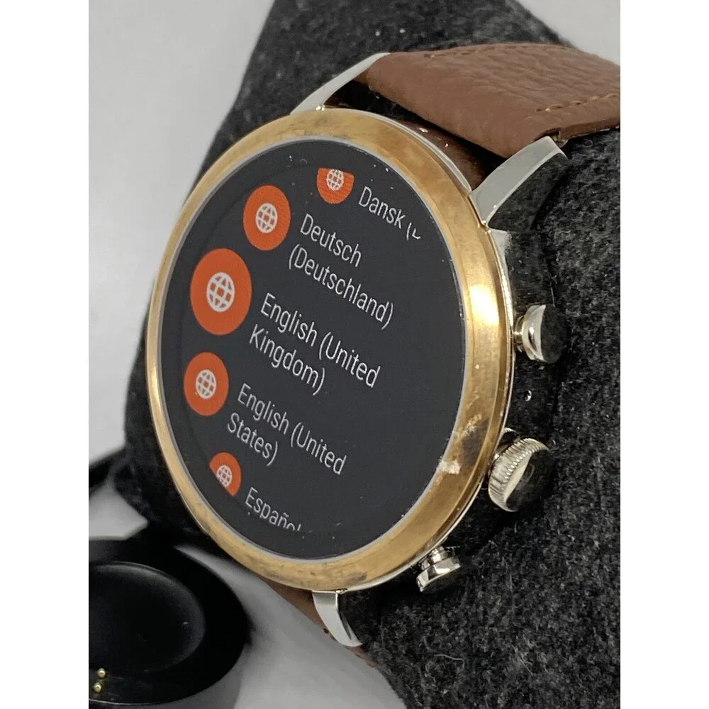 Fossil Gen 4 Authentic Digital Dial Smart Watch Custom Band FTW6016 LT349